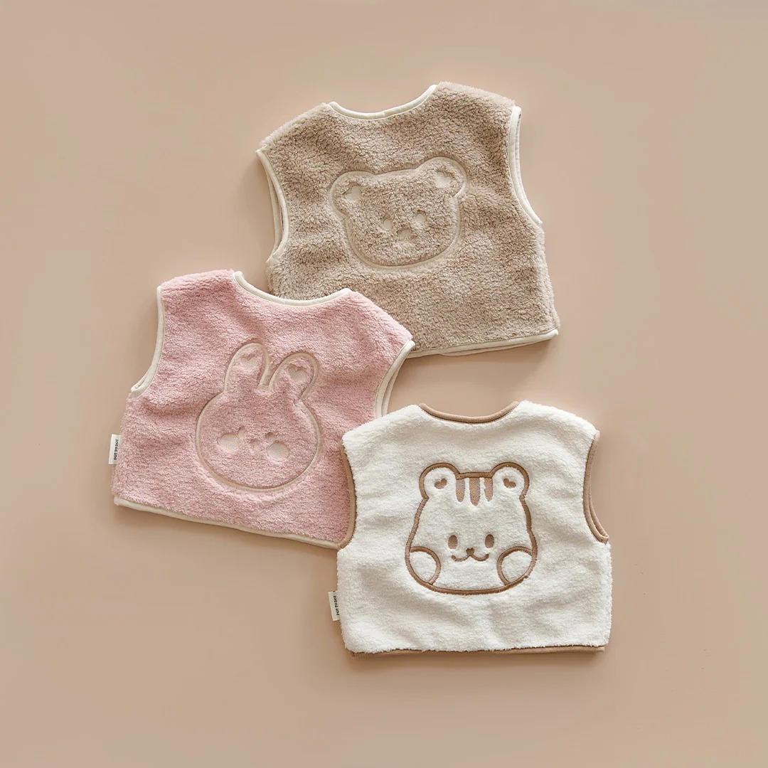 25F/W DTD綿綿雪花系列-微纖維背心馬甲