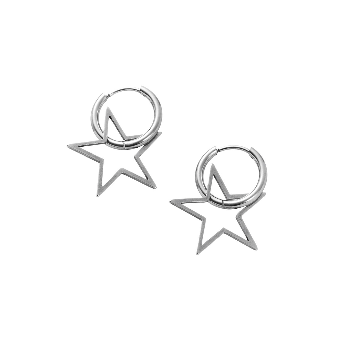 平價飾品,鋼飾,星星,耳環