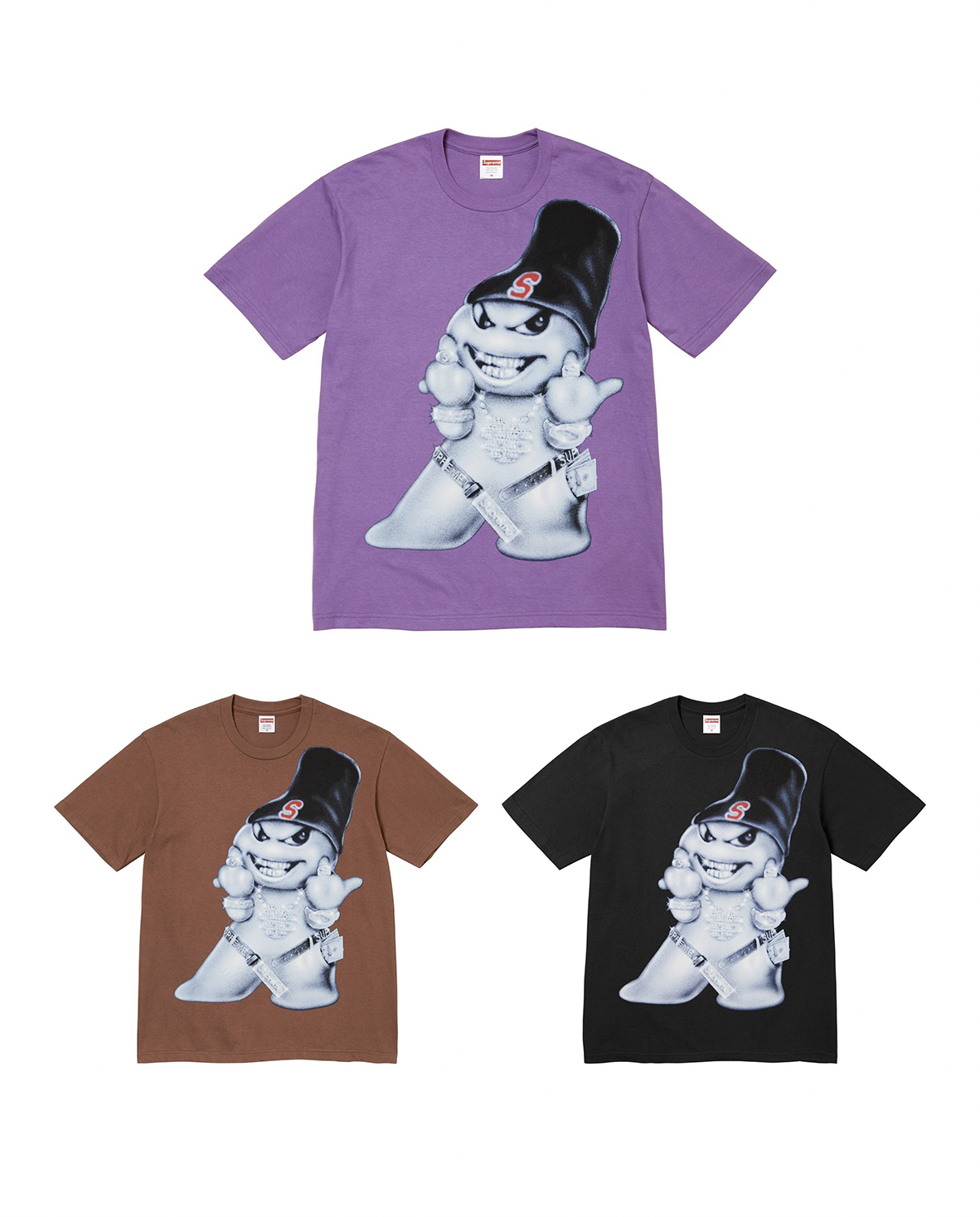 [Instock] Supreme FW25 Snowman Tee (3 colors)