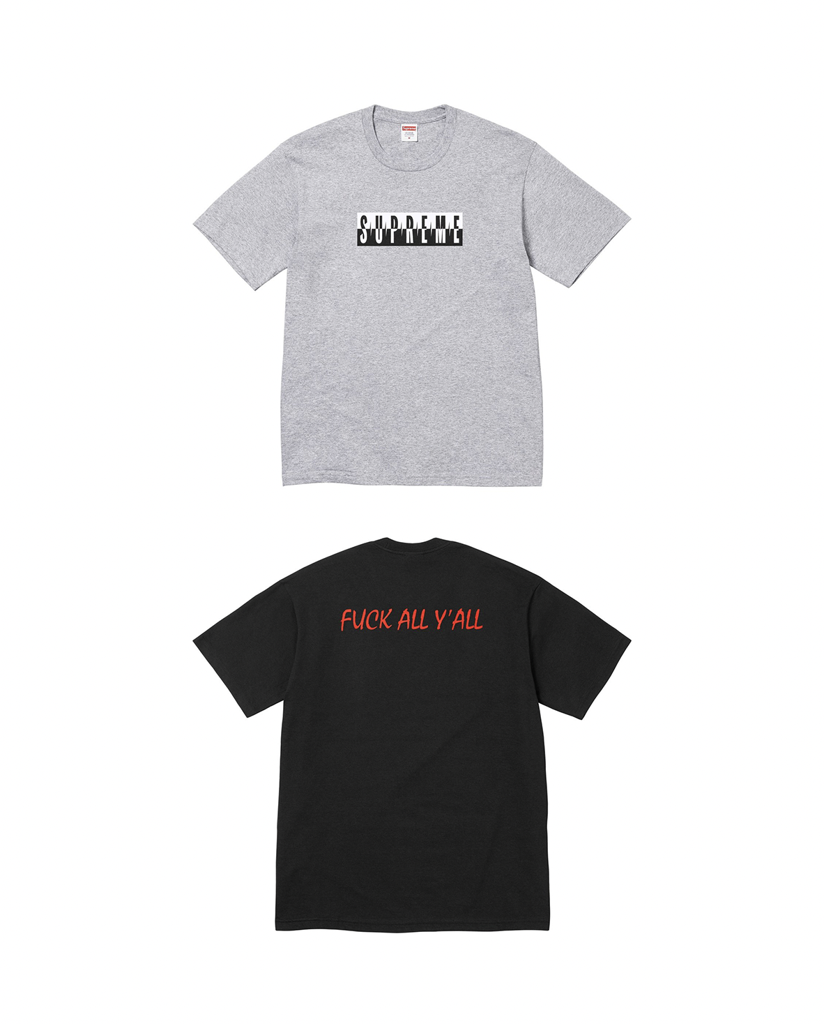 [Instock] Supreme FW25 Split Tee (2 colors)