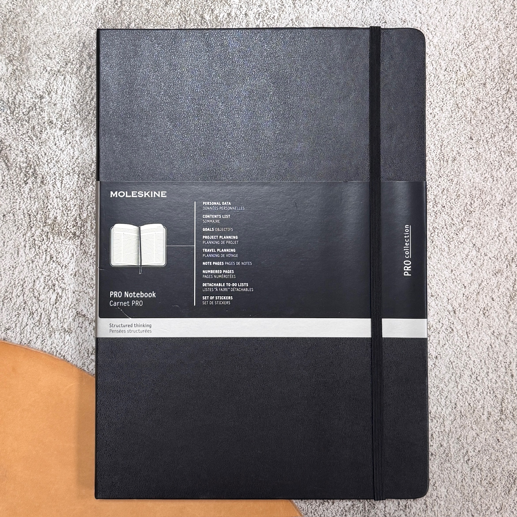 MOLESKINE ｜  PRO NOTEBOOK 專業精裝筆記本 A4