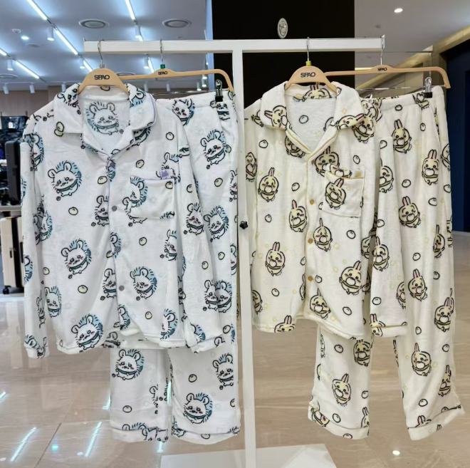 韓國代購 SPAO chikawa冬款睡衣套裝