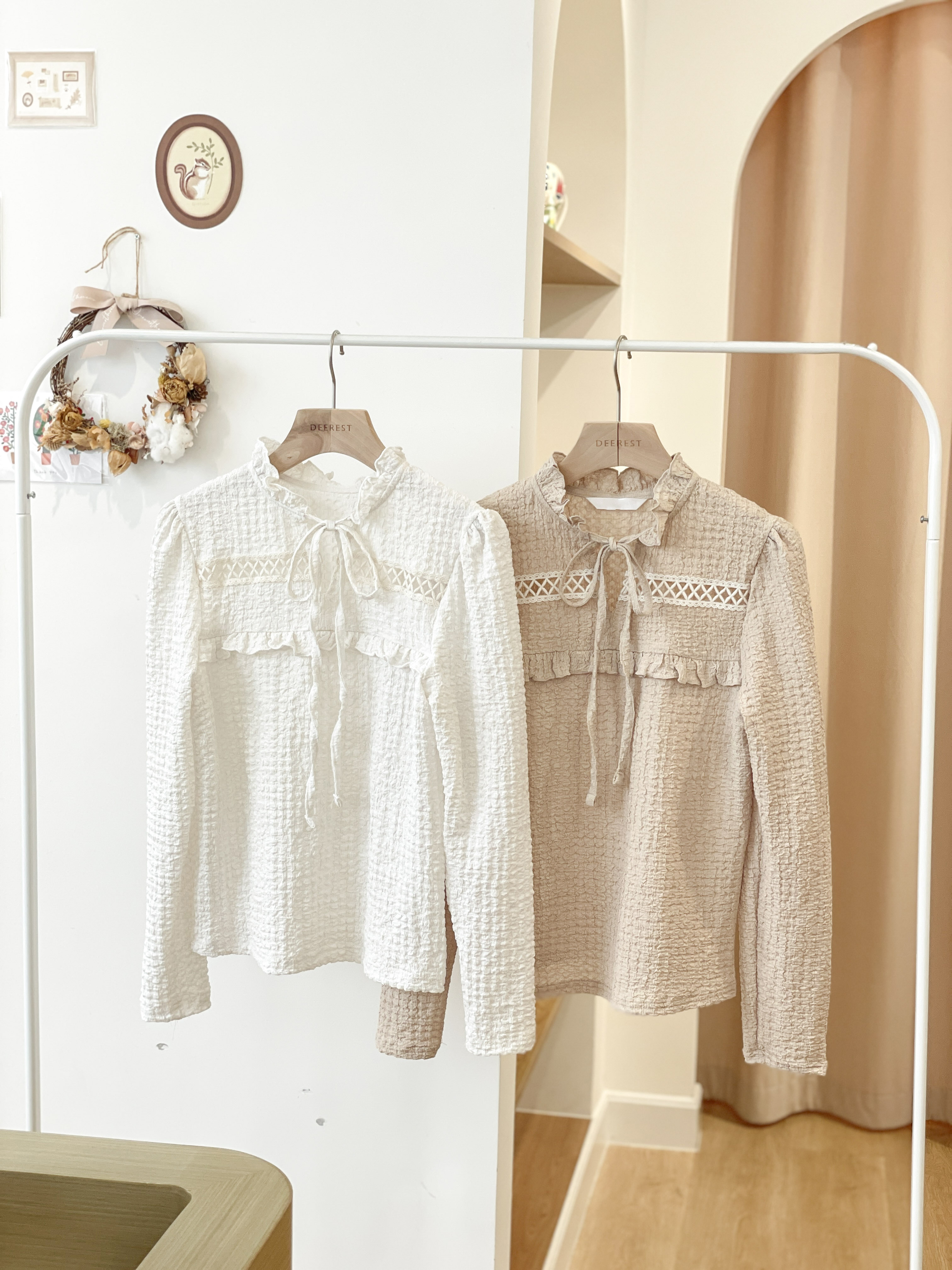 T1423 Angelic Ruffles Blouse