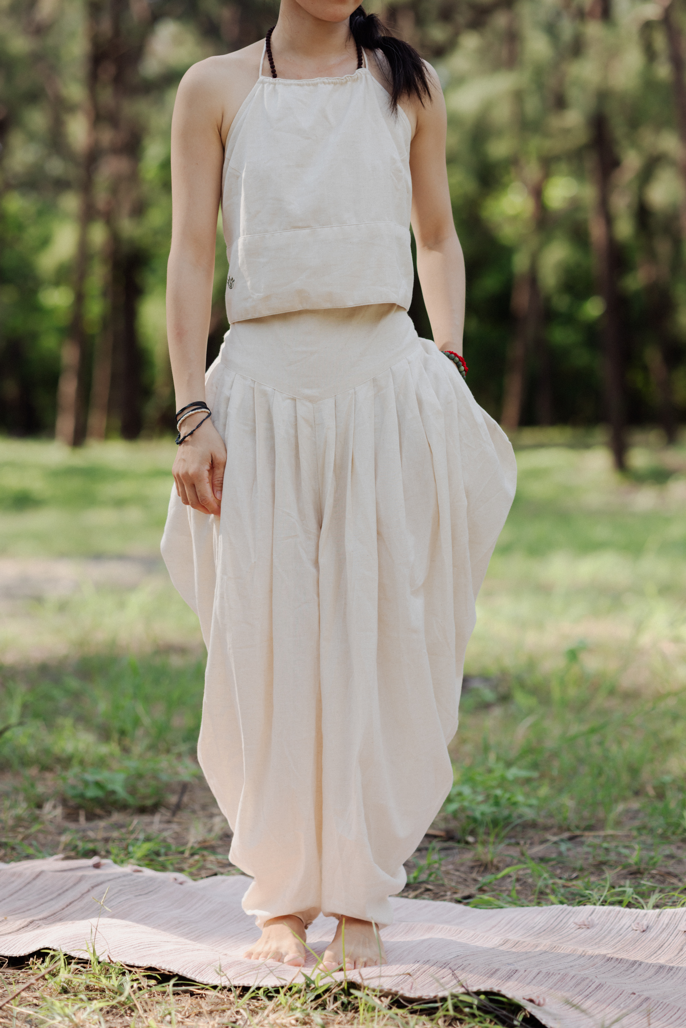 Buddhi_女印度摺疊瑜伽褲