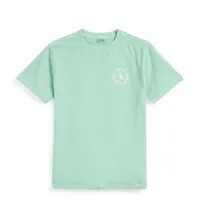 [S] POLO RALPH LAUREN COTTON CLASSIC T-SHIRT,GREEN, 323936169001 (SUZZ101)