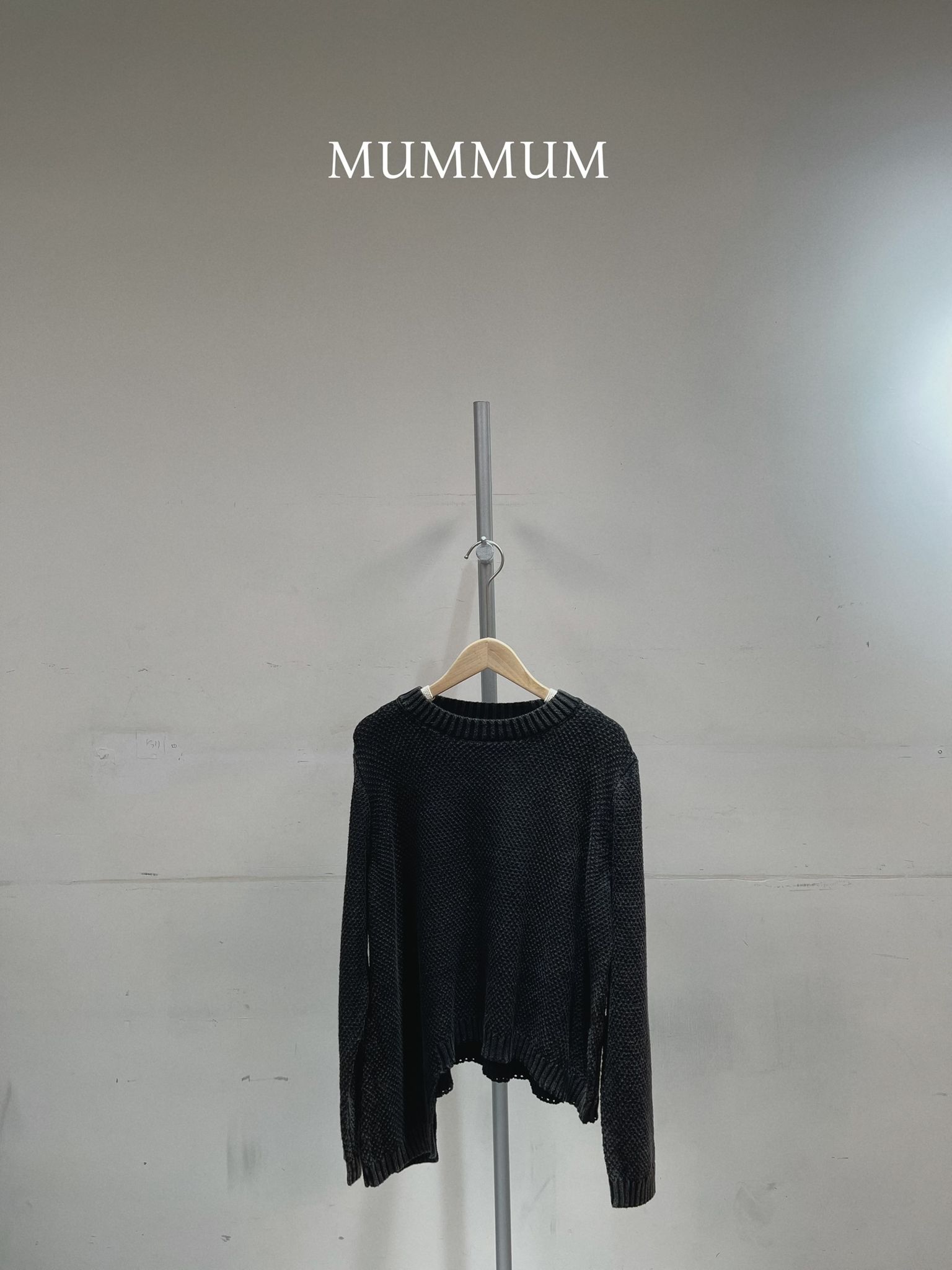 0212844a/不規則邊針織百搭衫 46/46/20-21.5