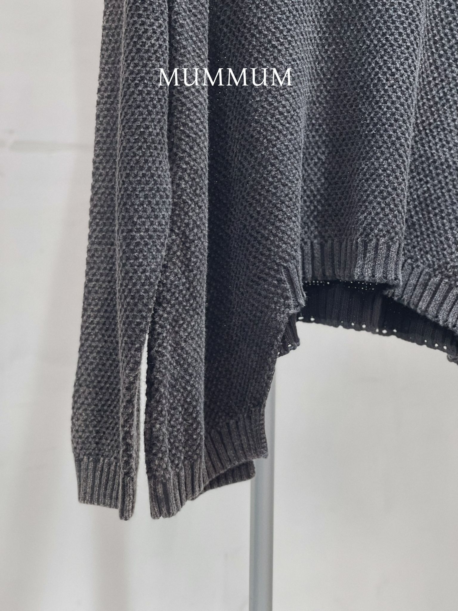 0212844a/不規則邊針織百搭衫 46/46/20-21.5