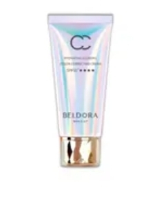 TW6303   保濕光感防曬CC霜 SPF50+★★★★(極光CC霜50g)"可混搭商品 HK$888 **3瓶**  送玻尿酸體感潤唇膏(暮光橙)  只限本次直播優惠"