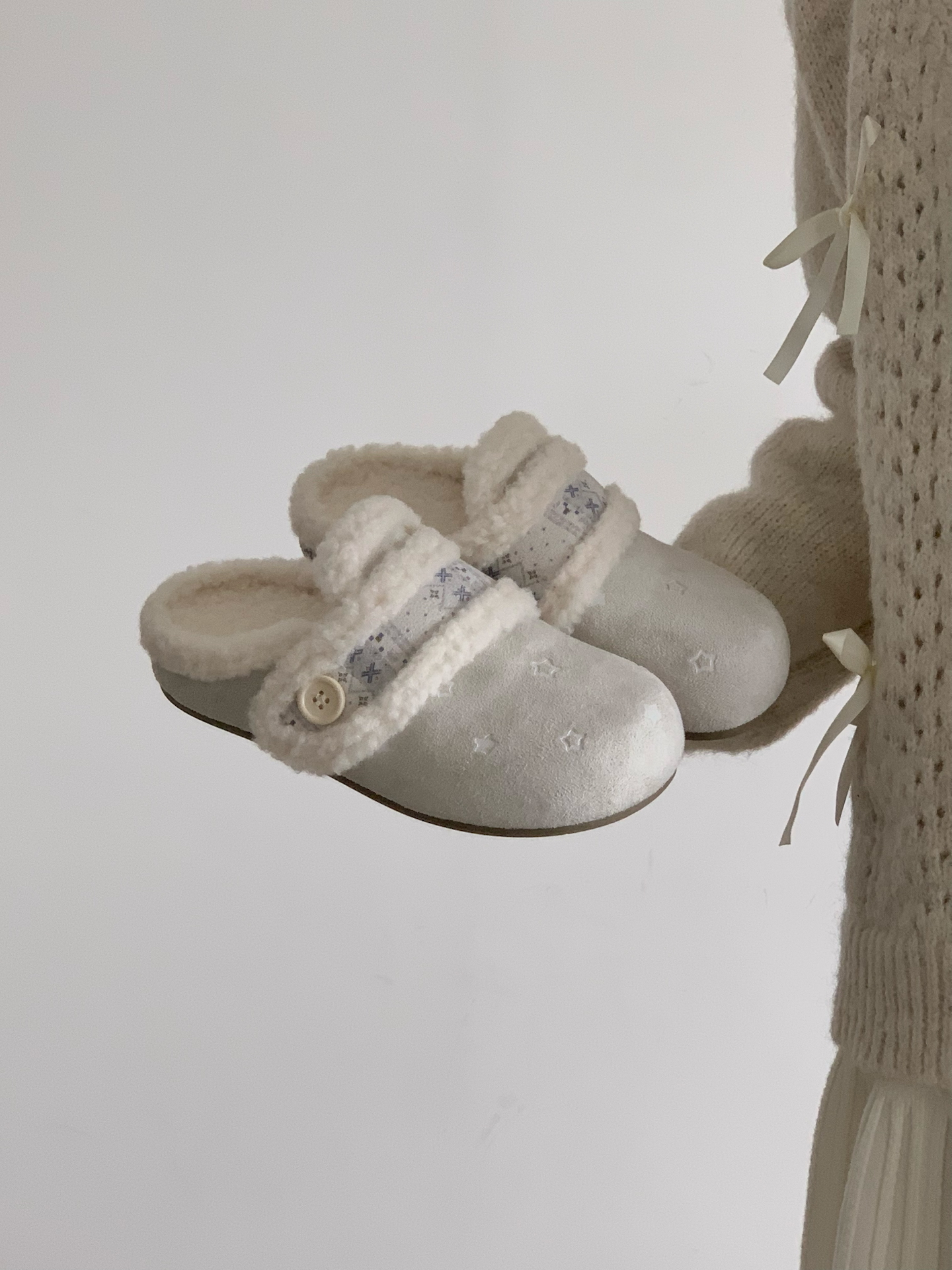 代購-可愛的你 秋冬 毛絨絨 勃肯 3色