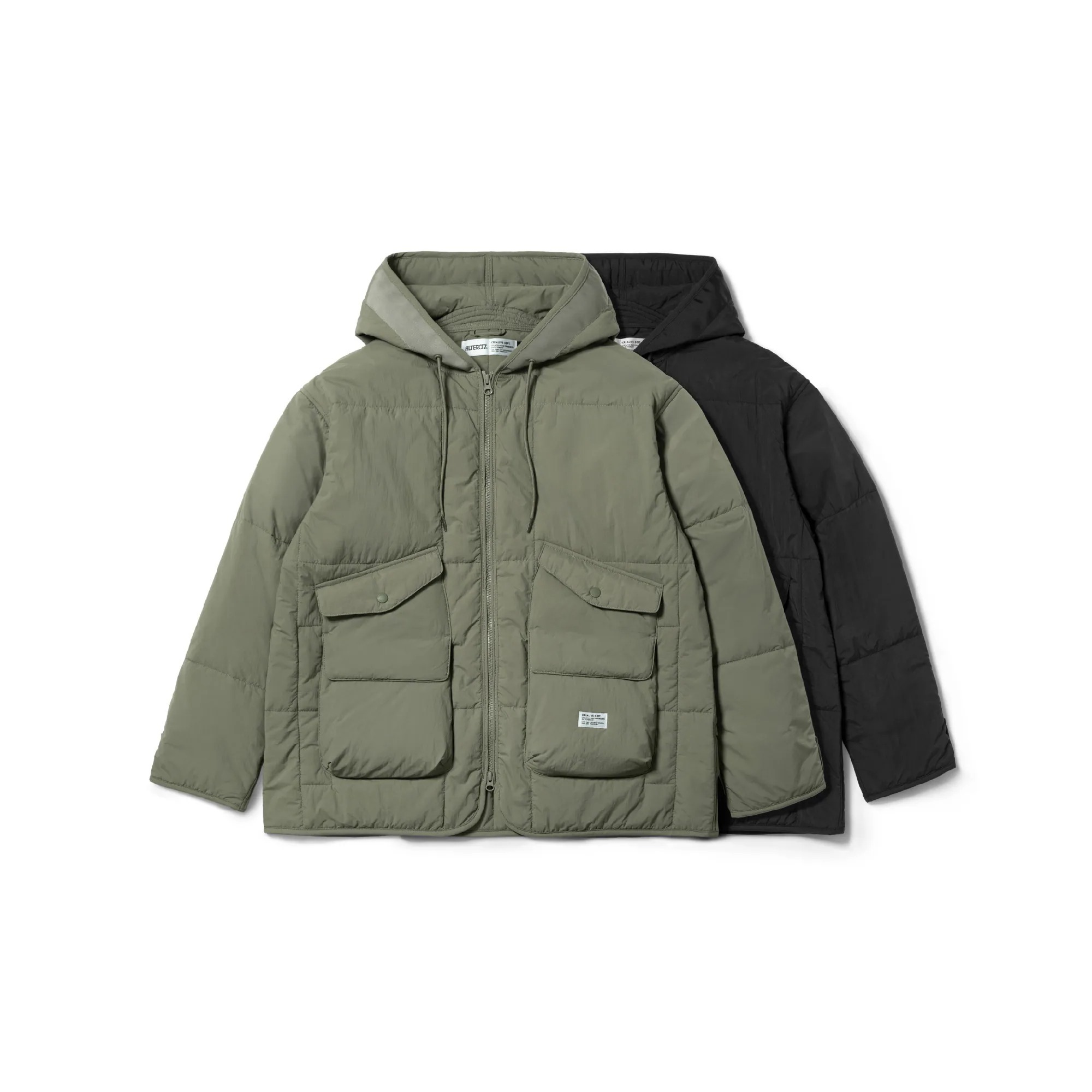 Filter017 輕量3M绗縫軍事連帽外套