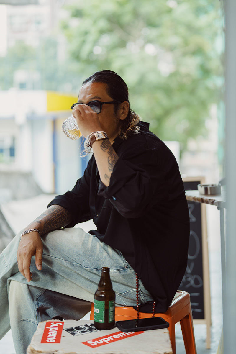 TBI Patch Shirt｜Black｜Hong Kong Original Design