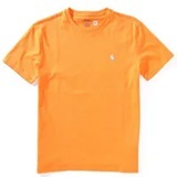 [S] POLO RALPH LAUREN ORANGE CLASSIC SMALL PATCH T-SHIRT, 710539151338-ORANGE (SUZZ114)