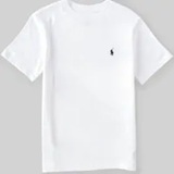[S] POLO RALPH LAUREN WHITE BIG KID CORE REPLEN T-SHIRT, 323832904035-WHITE (SUZZ113)