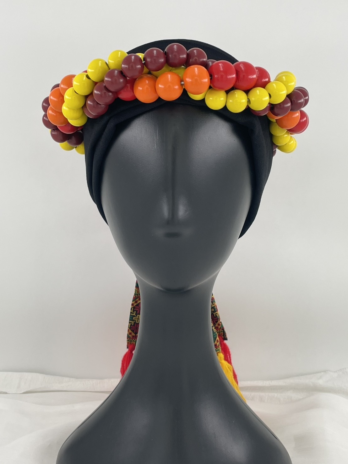 No.33木珠花環53cm