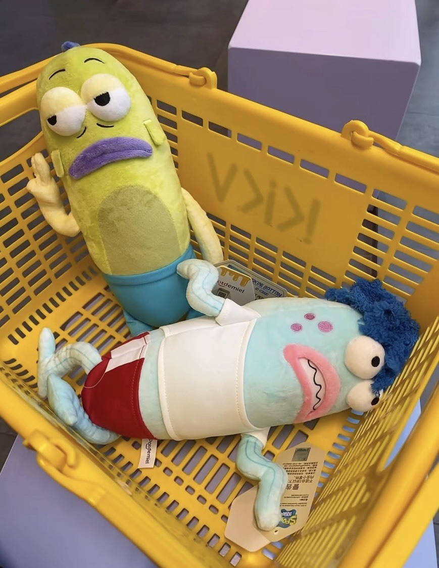 海綿寶寶 比奇堡海底奇遇系列 比奇堡居民 路人魚 娃娃 大娃