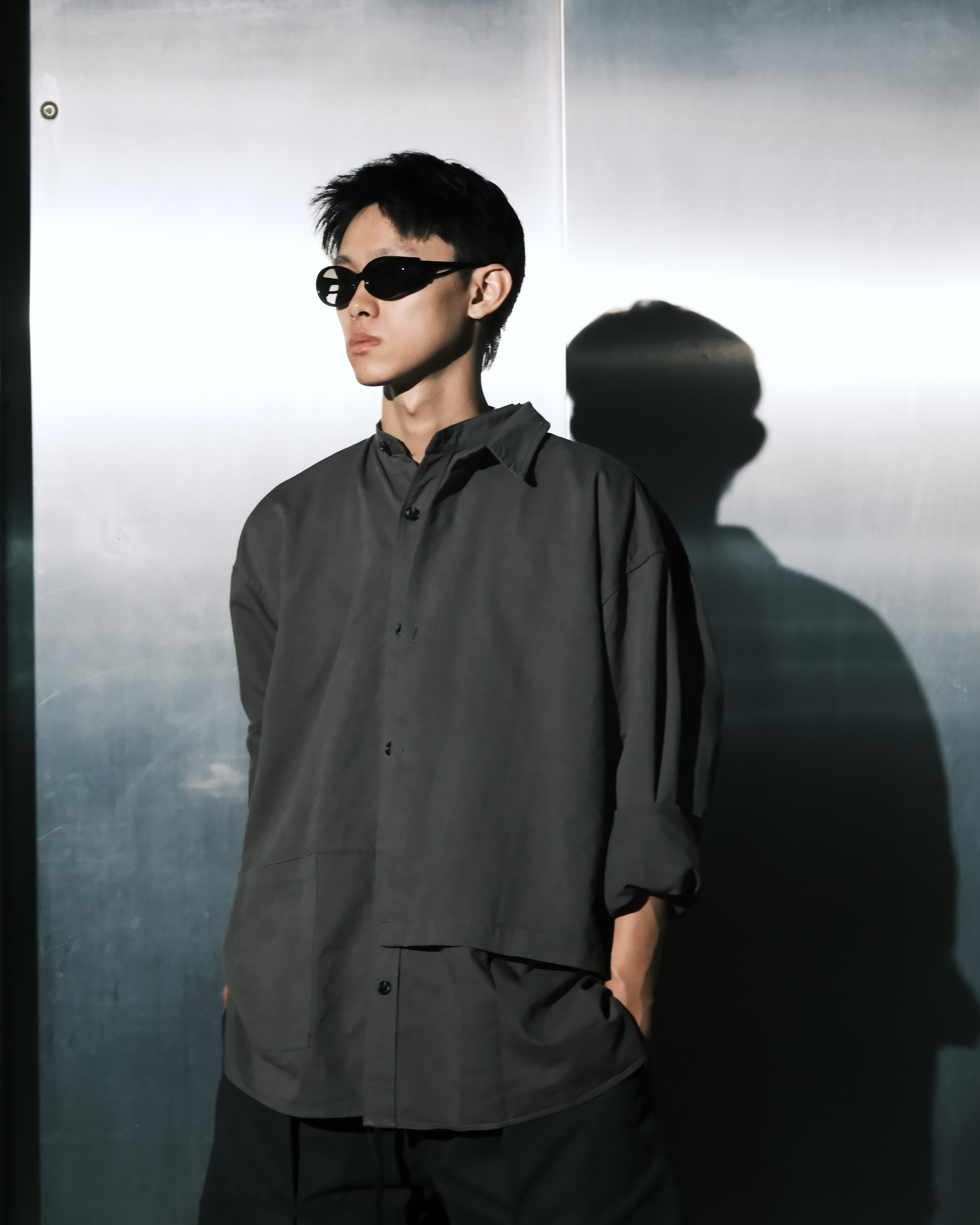 2025AW P-23 626 SHIRT 水洗 寬版 長袖 襯衫 現貨 P626T205