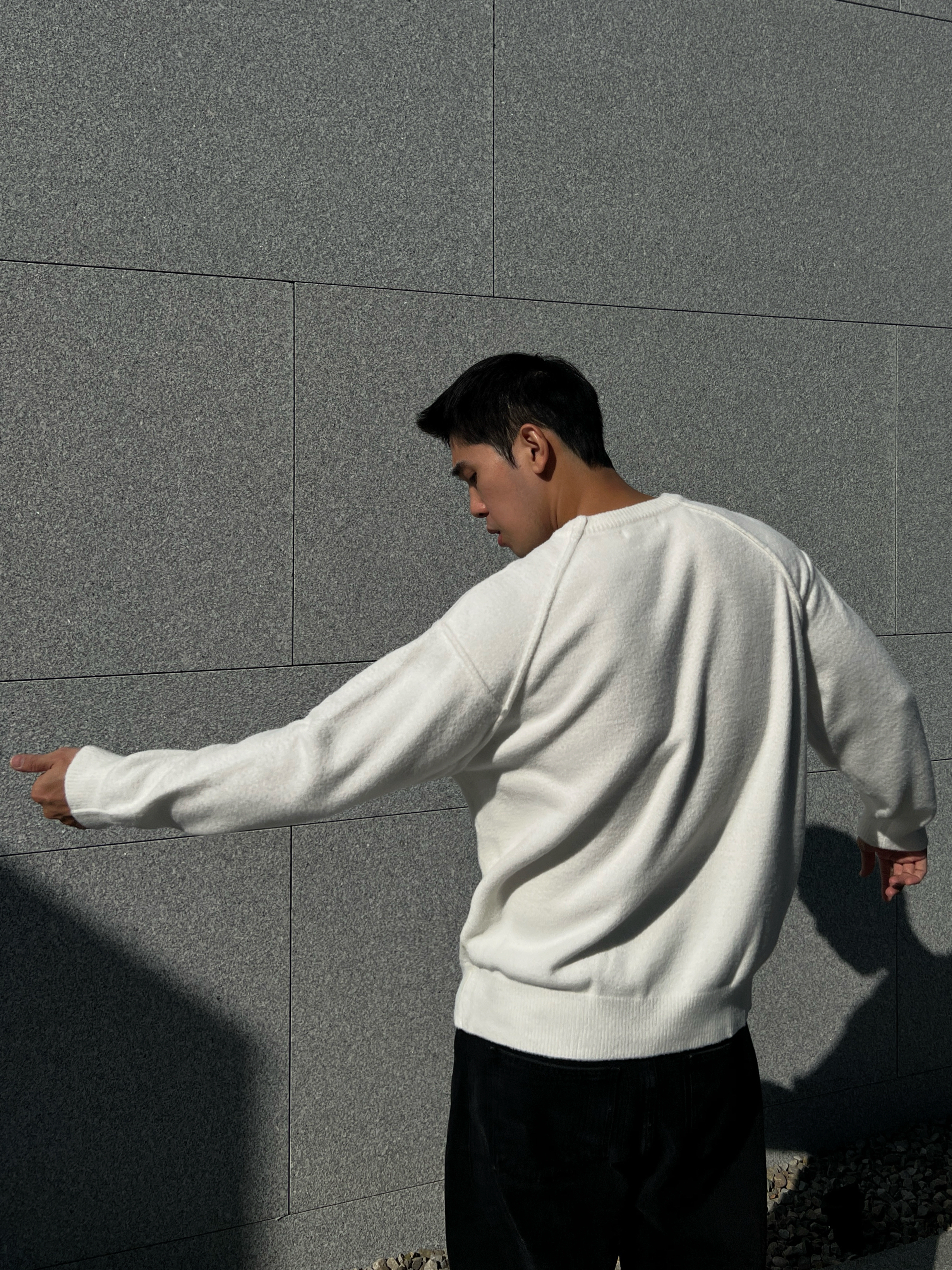 [1atm] 雲感-插肩袖針織衣