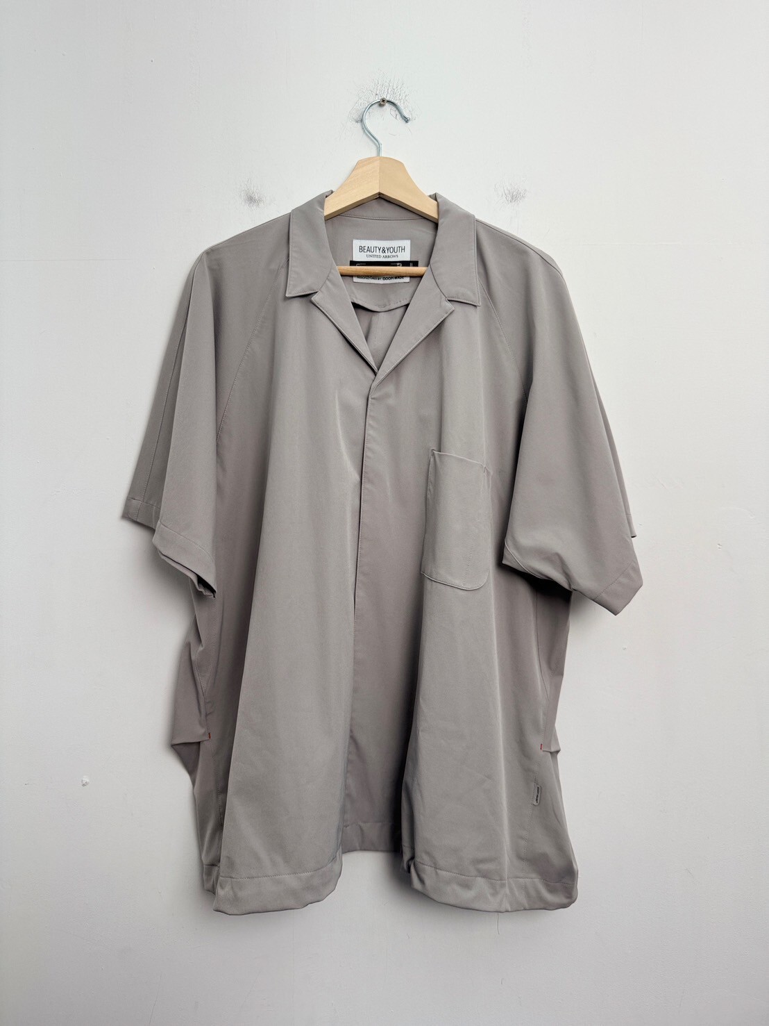 GOOPIMADE X  BEAUTY & YOUTH “BY-01S” 3D-Tailored Utility Shirt SIZE 2