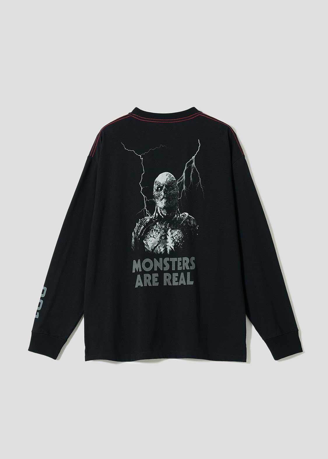 怪奇物語🩸｜VECNA 落肩長版踢恤