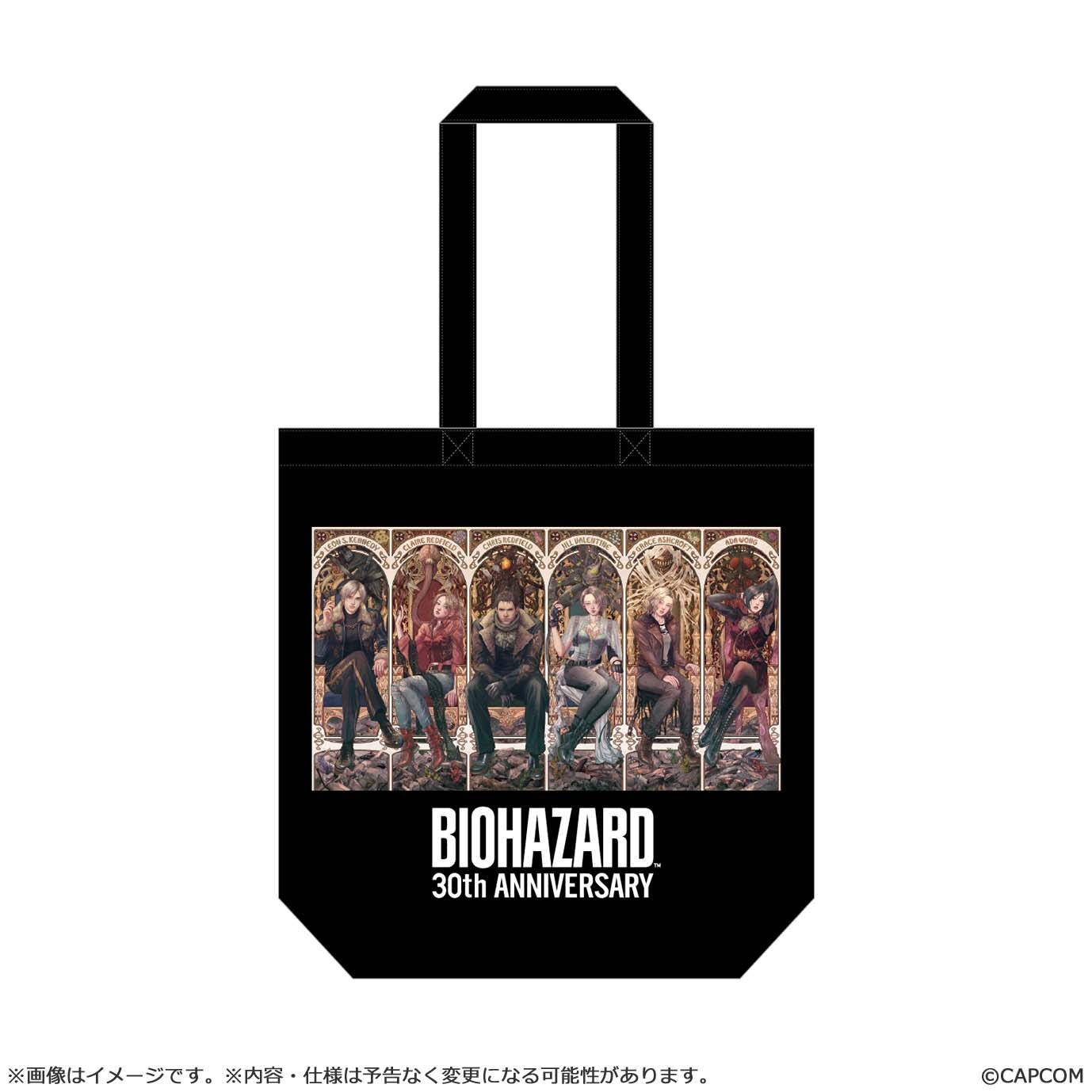 「ACG.GO」「預購」"Resident Evil" 生化危機 30th Anniversary Tote Bag