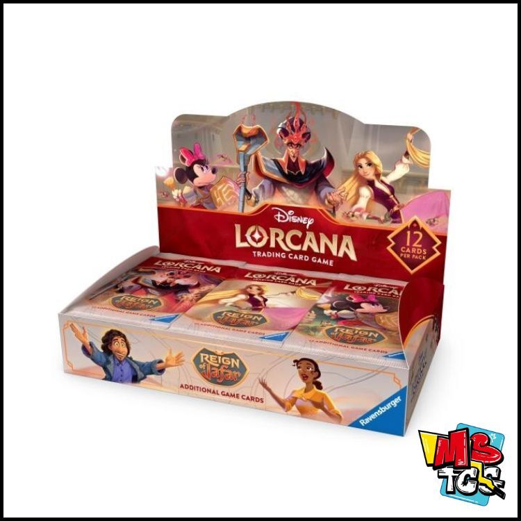 [English Ver] Disney Lorcana Card Game Booster Pack - Reign of Jafar (Original Box of 24)