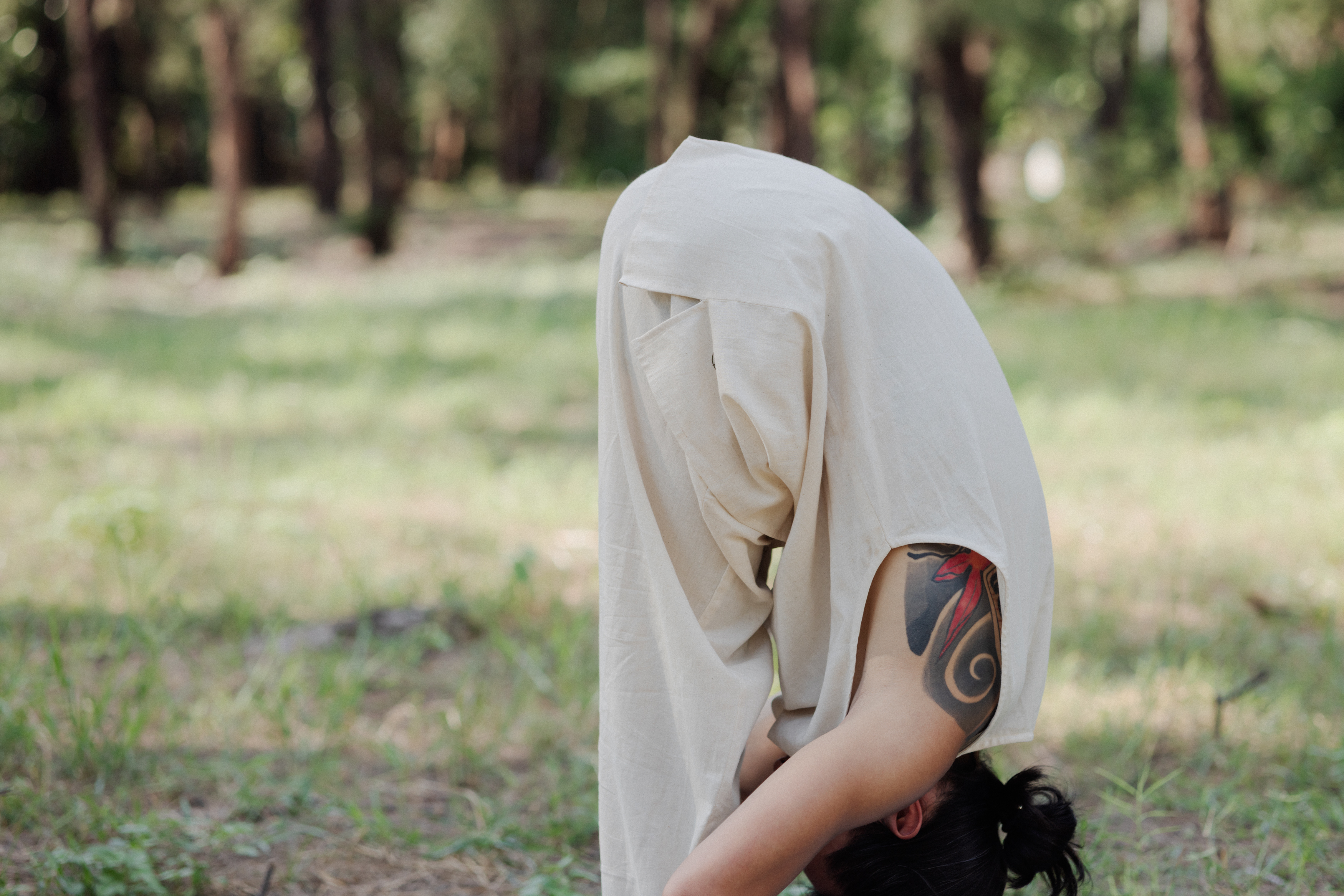 Tejas_男瑜伽木扣長褲