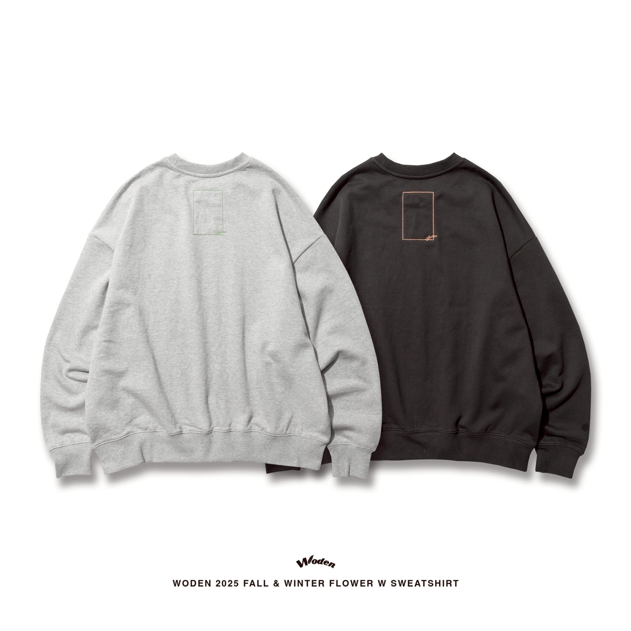 WODEN 2025 Fall & Winter 008 Flower W Sweatshirt