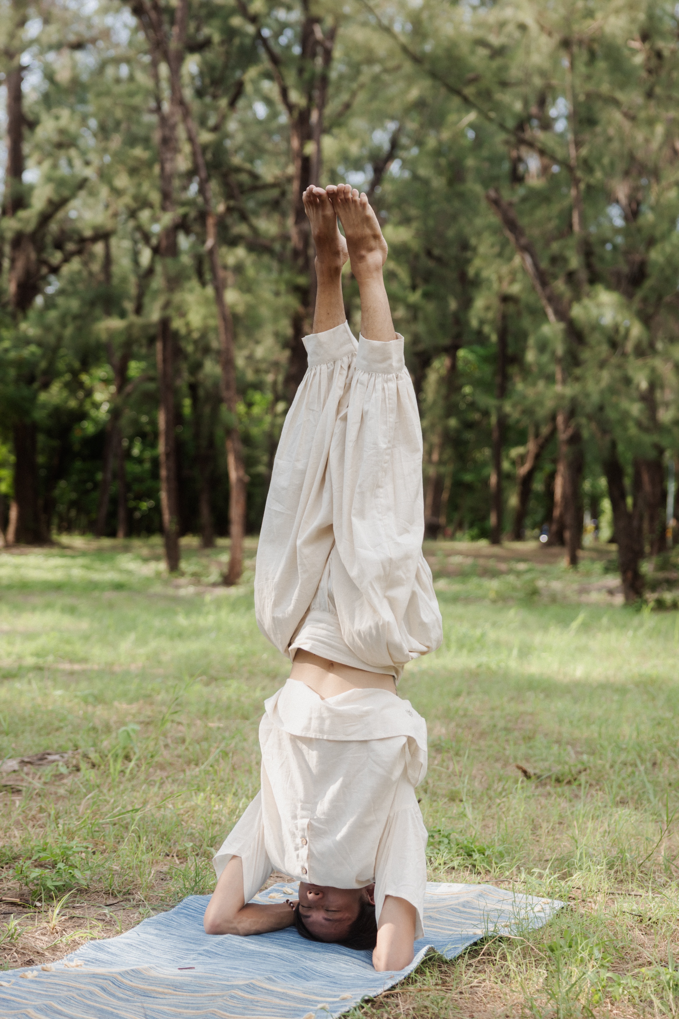 Prithvi_男瑜伽設計寬褲