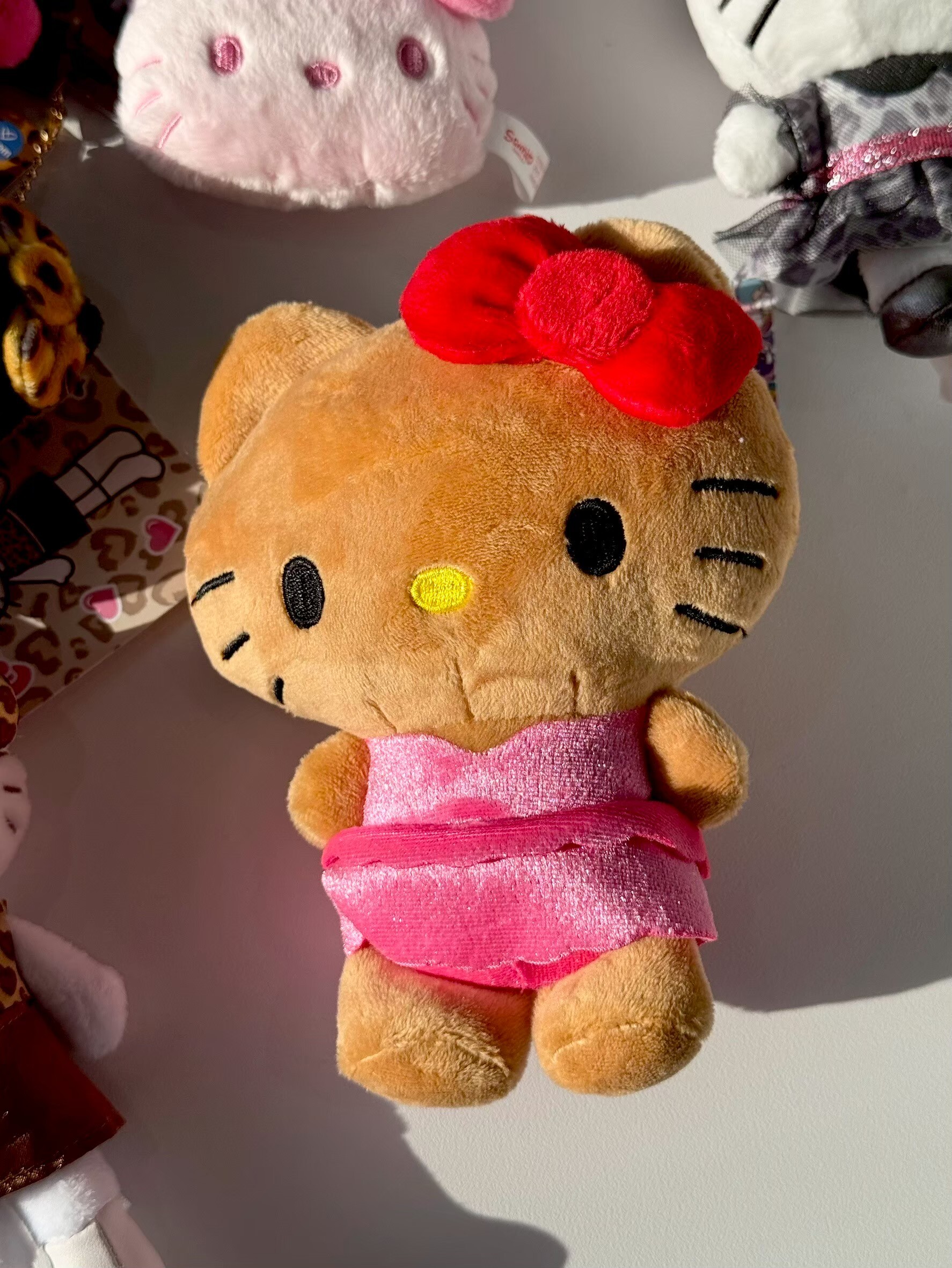 黑皮限定款 大隻曬黑Hello Kitty凱蒂貓 吊飾 娃娃