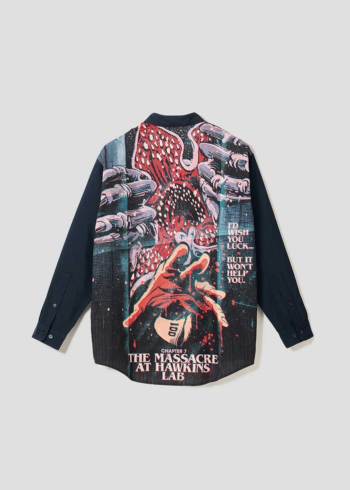 怪奇物語🩸｜001 滿版印刷襯衫