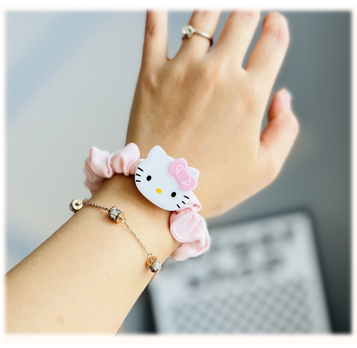 Hello Kitty Sanrio |頭髮橡筋圈 髮圈