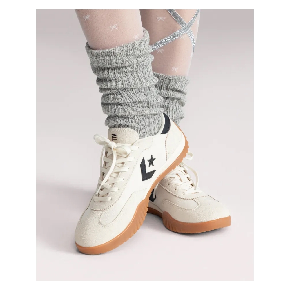 CONVERSE RUN STAR TRAINER OX 低筒 流星復古運動鞋 休閒鞋 男鞋 女鞋 米白-A08262C