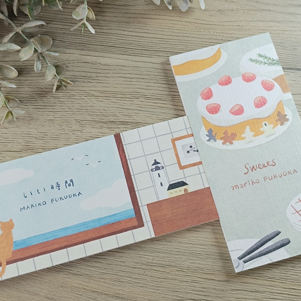 日本表現社 x 福岡麻利子 一筆箋 共2款