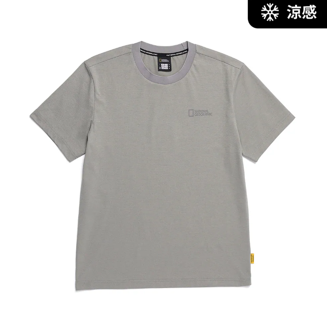 國家地理 CROW COOLMAX 涼感 小LOGO T恤