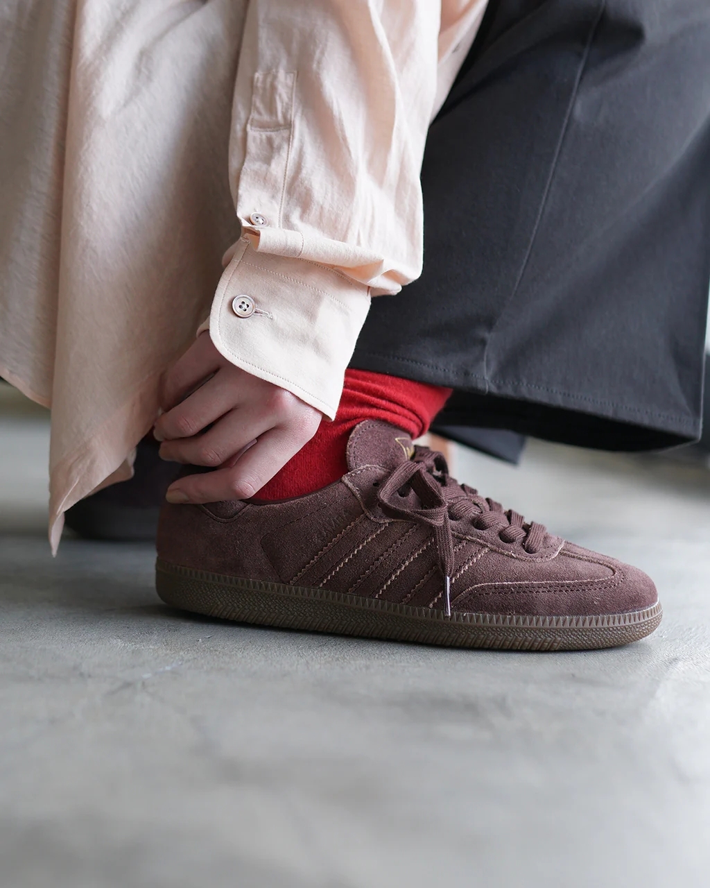 Adidas Originals Samba OG 日本新款 深可可棕 金標 森巴 復古鞋 JI3211