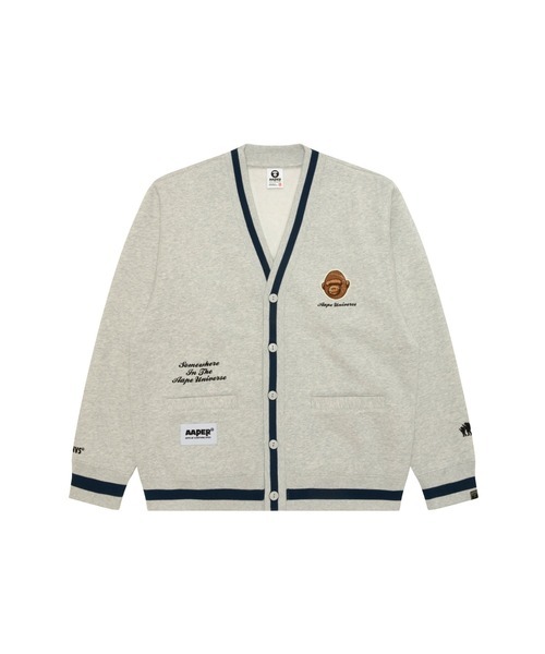 【AAPE】AAPER SWEAT CARDIGAN