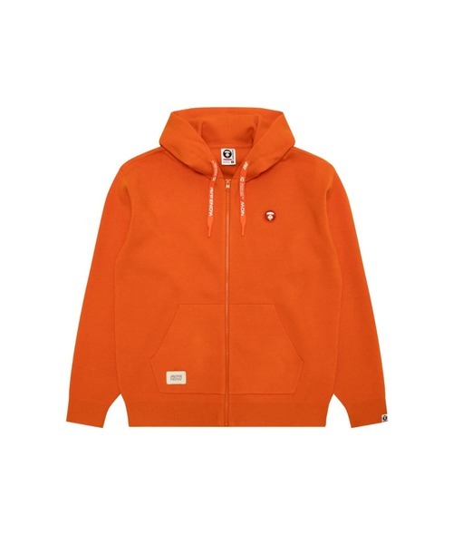 【AAPE】AAPE NOW ZIP UP KNIT HOODIE