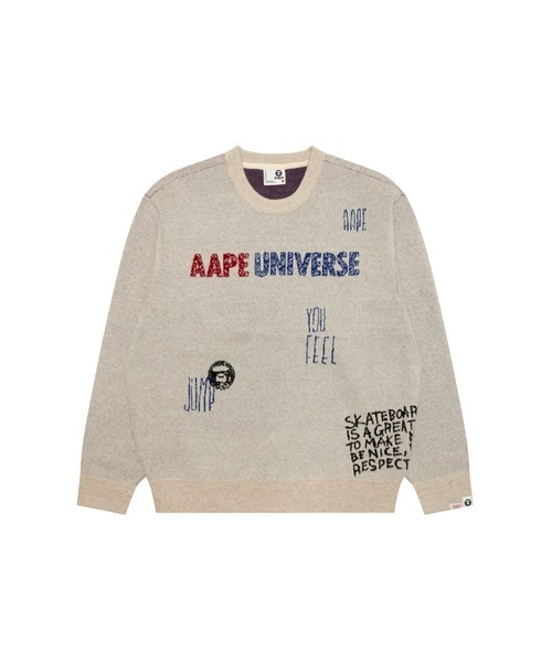 【AAPE】AAPE BASIC KNIT
