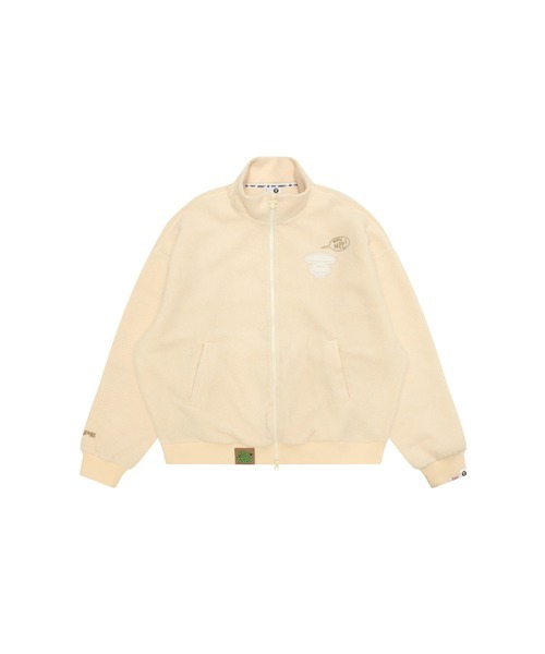 【AAPE】AAPE MAIN ZIP UP FLEECE