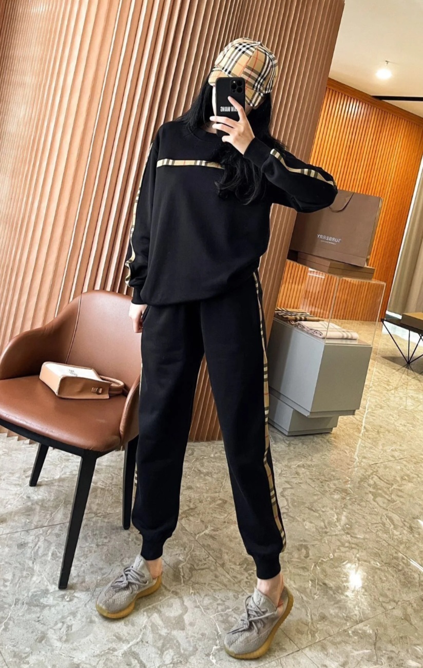 BBR kids 格仔條紋圖案 運動套裝