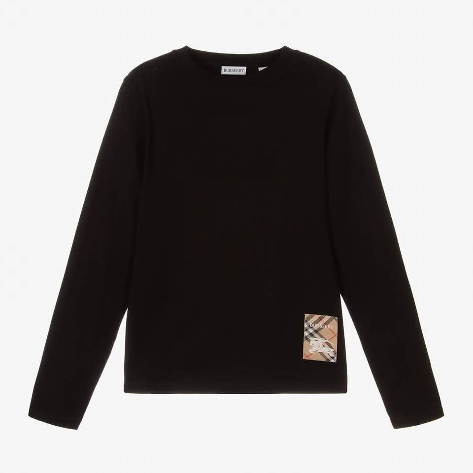 BBR Kids 戰馬Logo圖案 長袖Tee