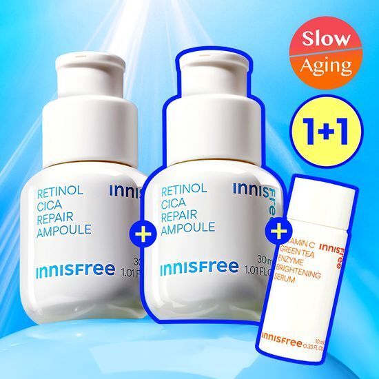 [01/11 - 29/11] Innisfree Retinol CICA Repair Ampoule 30ml [Olive Young Double Planning Set]