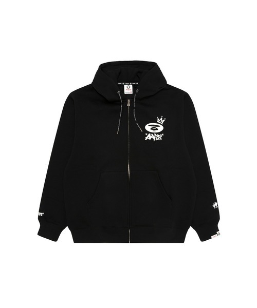 【AAPE】AAPE BASIC ZIP UP HOODIE