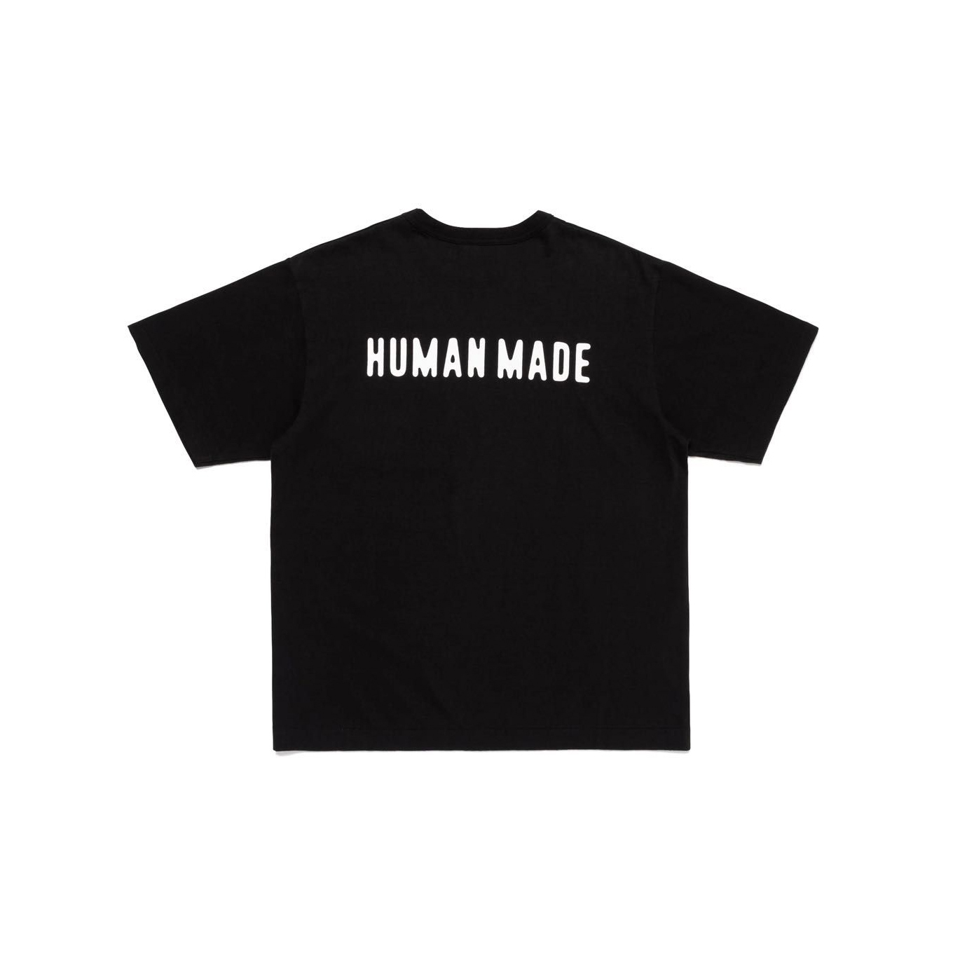 -(B024)-HUMAN MADE BADGE T-SHIRT 小愛心T 黑色-HM30CS047