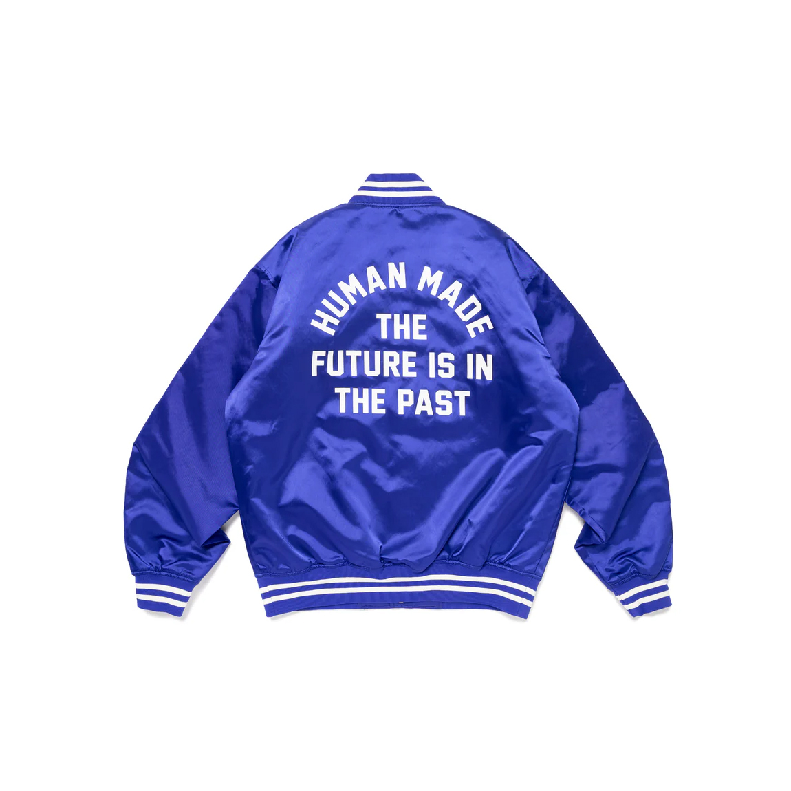 HUMAN MADE NYLON STADIUM JACKET 愛心 尼龍 棒球外套-HM30JK038