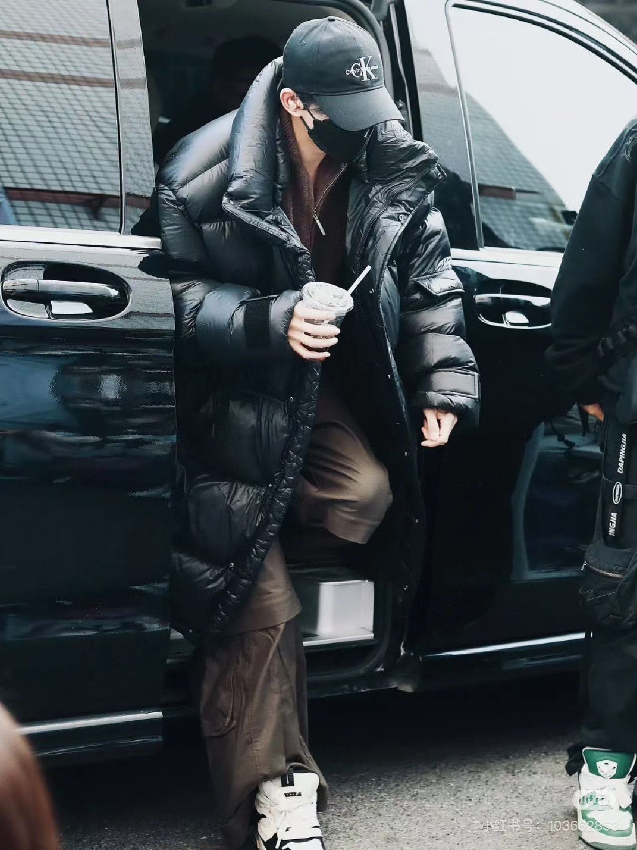 Calvin Klein 造舊洗水鴨咀帽 cap