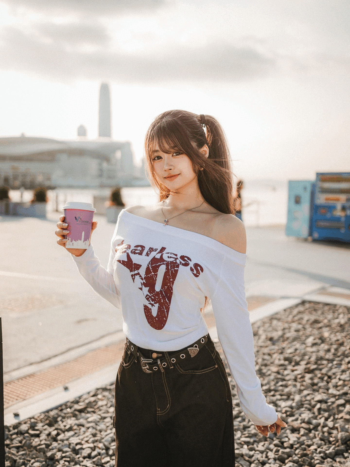 Fearless No.9 One Shoulder Top