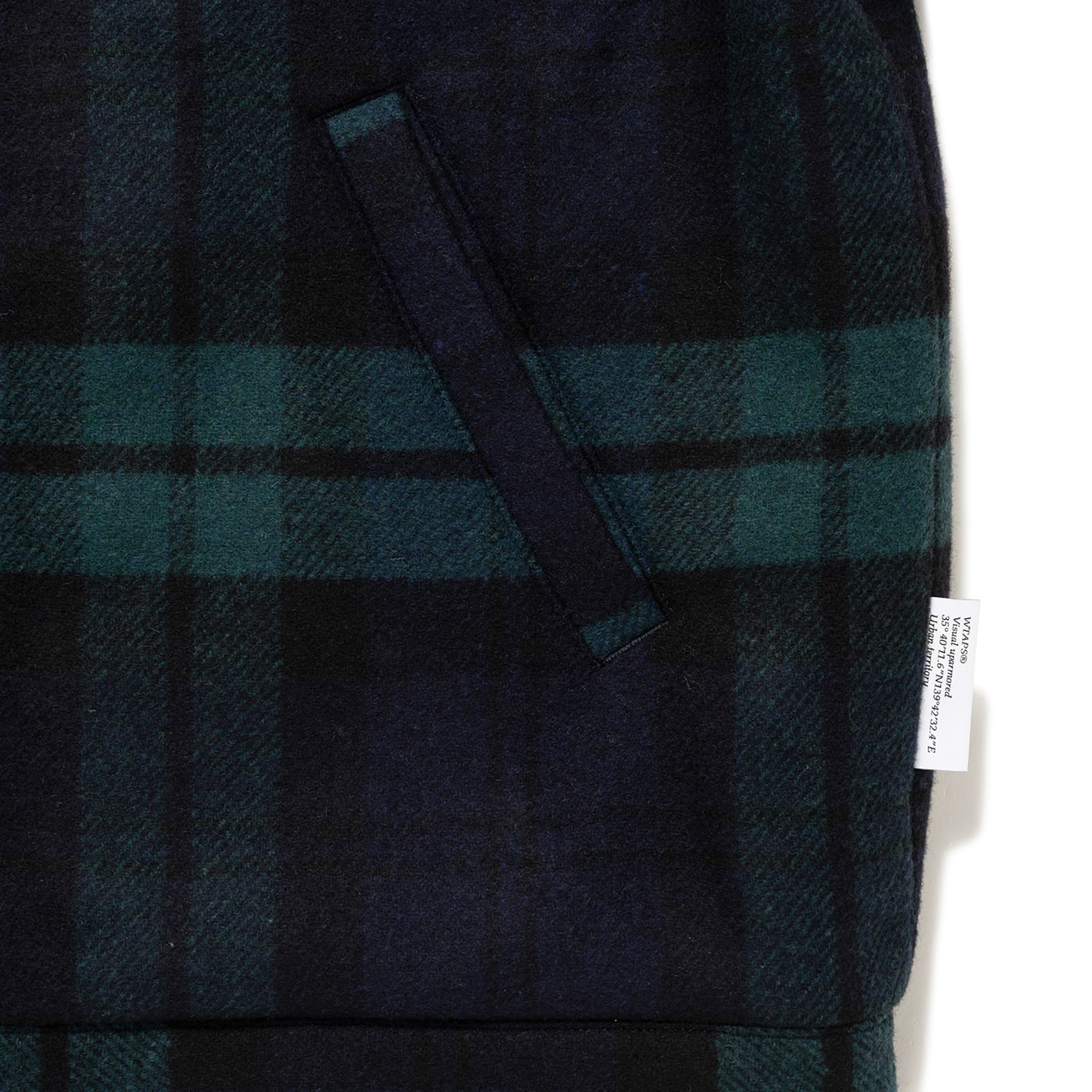 WTAPS WRECKER / JACKET / WOPL. MELTON. TEXTILE 252TQDT-
