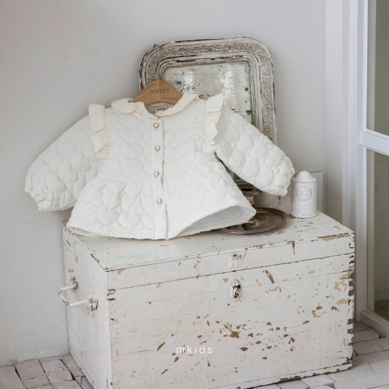 Mkids Love You Quilting Jacket