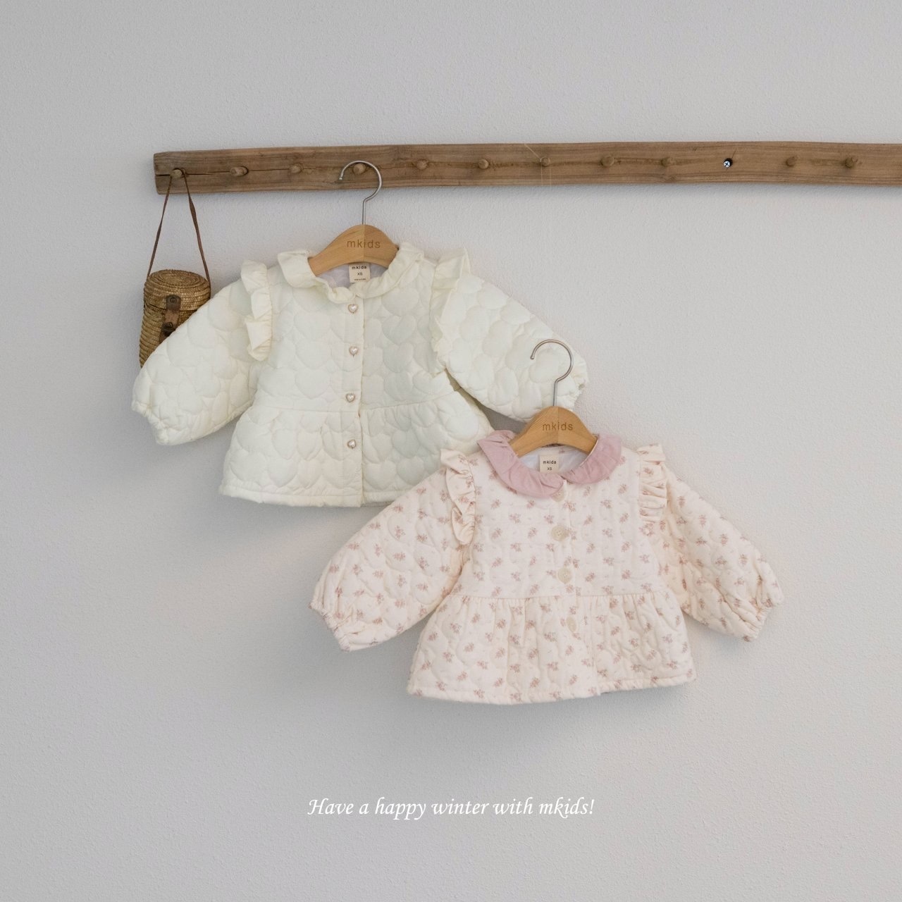 Mkids Love You Quilting Jacket